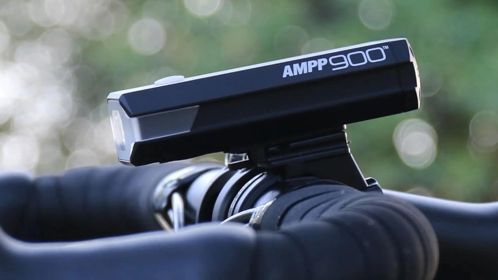 CATEYE AMPP900 Rechargeable Bike Light - Bicycle Safety Headlight
