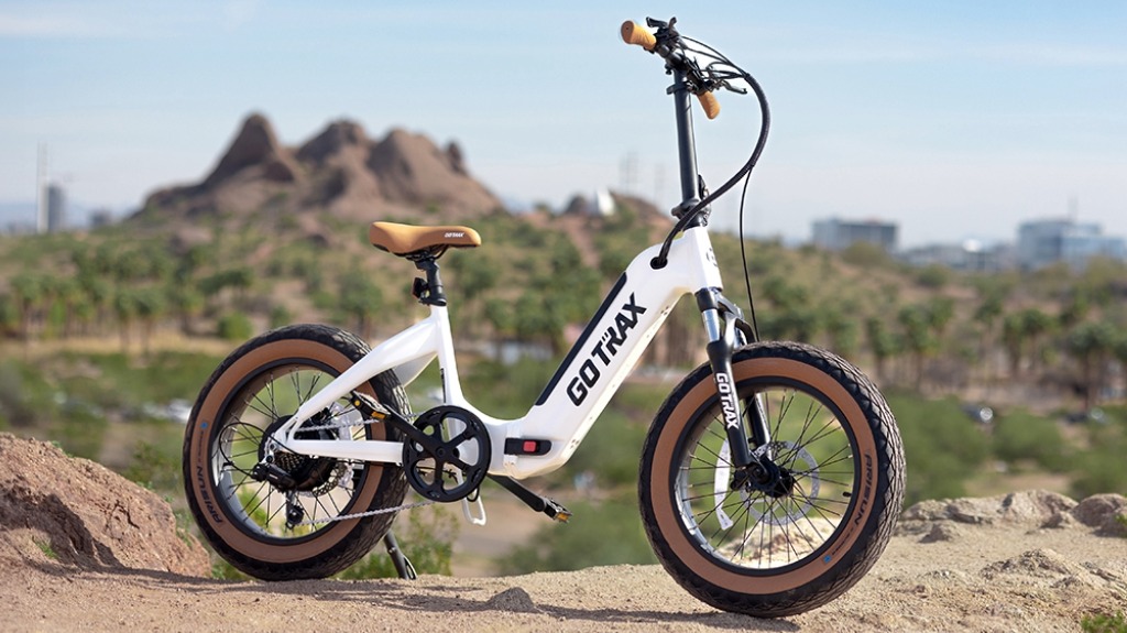 Gotrax F5 Folding Electric Bike - Foldable FatTire All-Terrain eBike