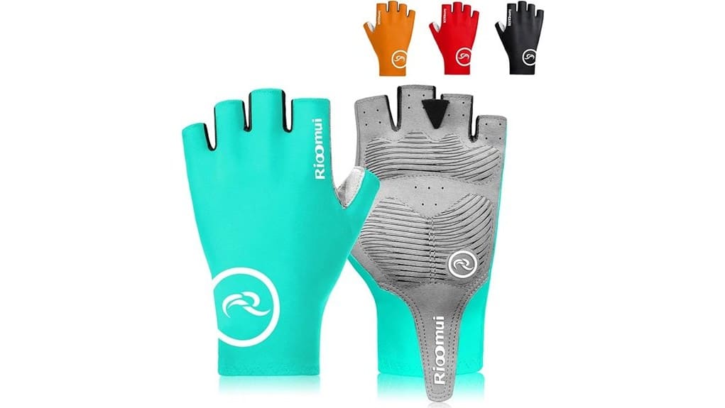 5mm padded anti slip cycling gloves