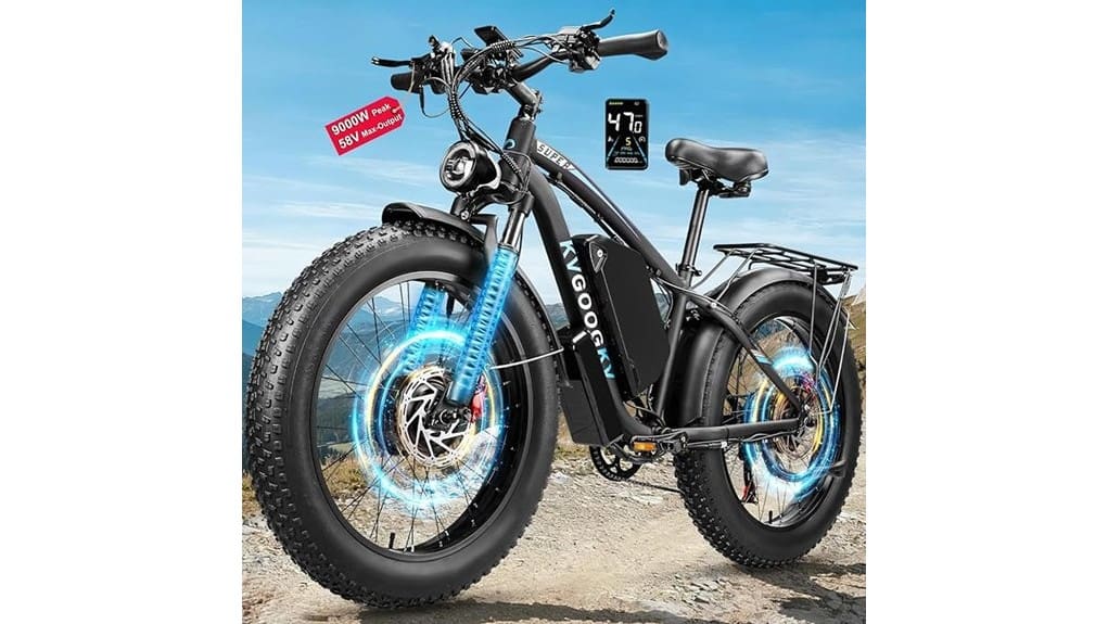 9000w peak 58v output