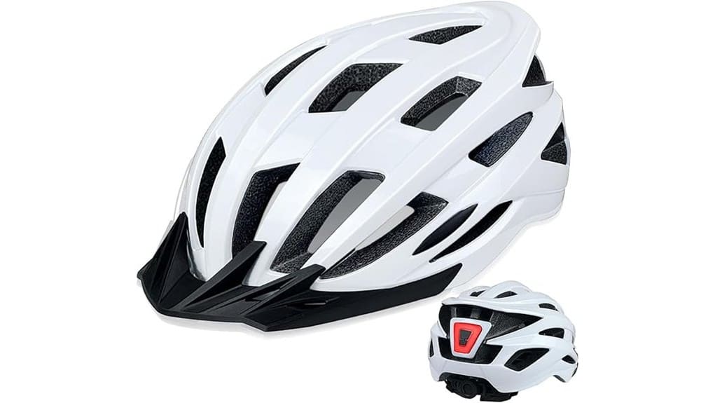 adjustable helmet with led