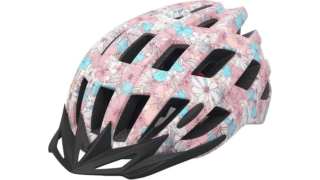 adjustable unisex adult bicycle helmet
