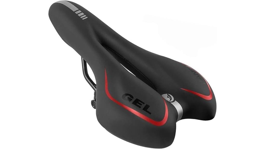 comfortable gel mountain bike saddle