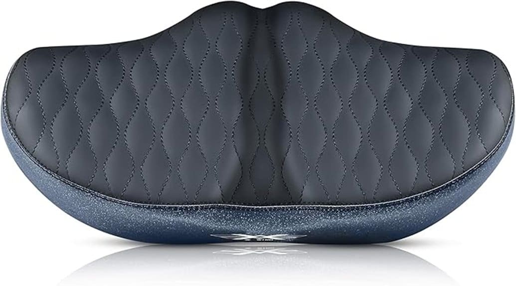 comfortable modern noseless bike seat