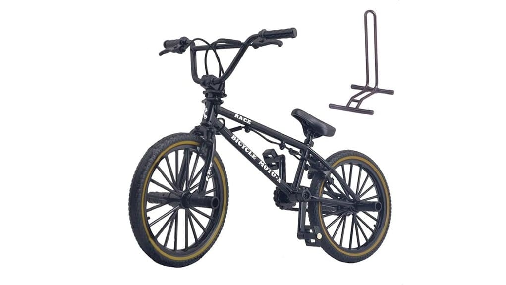 compact durable metal finger bike