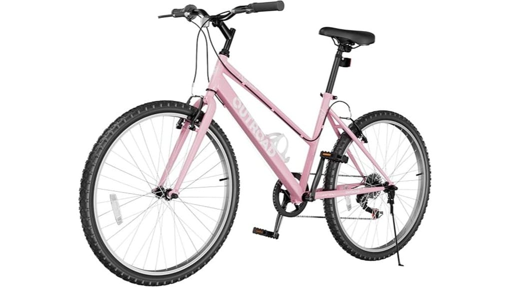 compact seven speed commuter bike