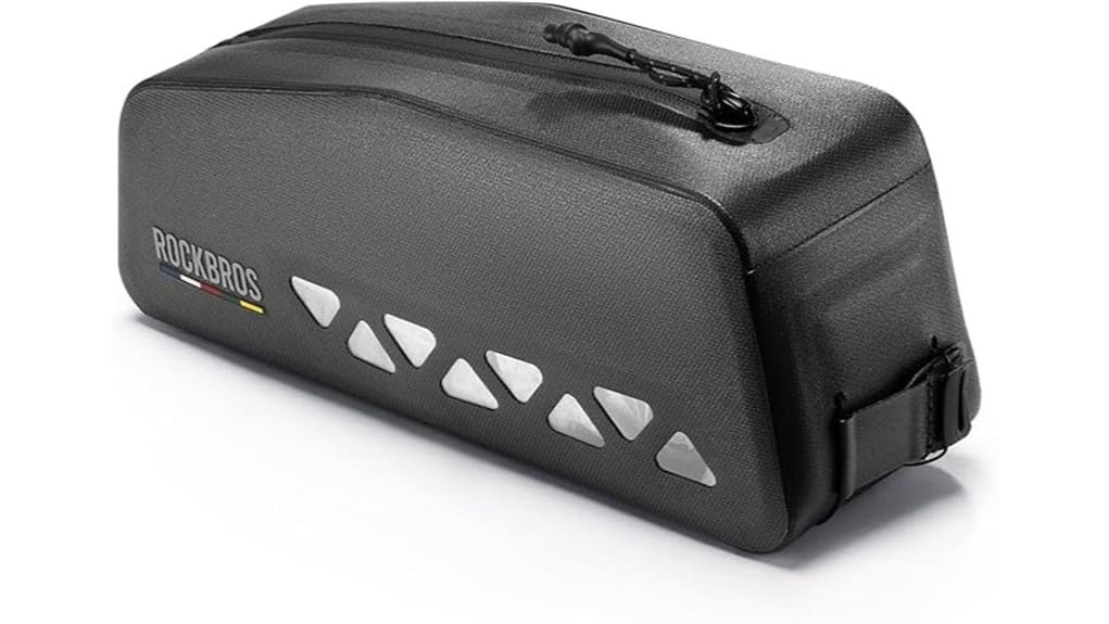 compact top tube storage solution