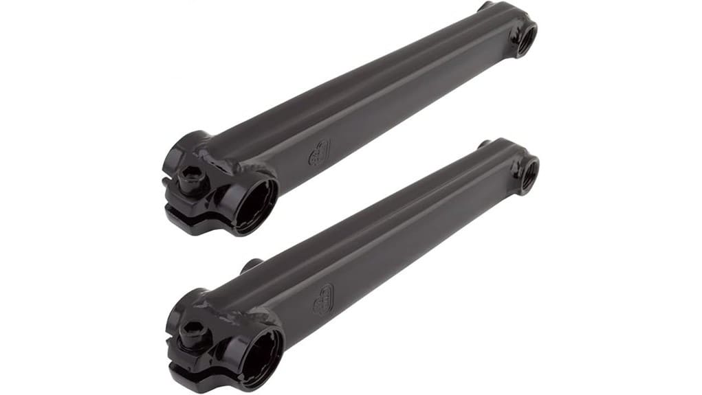 durable bmx three piece crankset