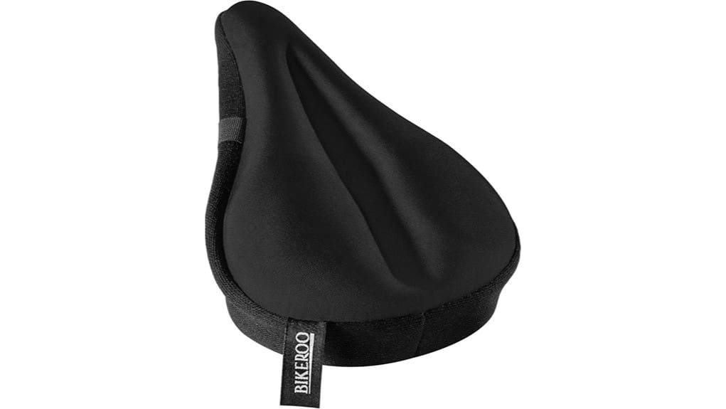 ergonomic gel padded bike saddle