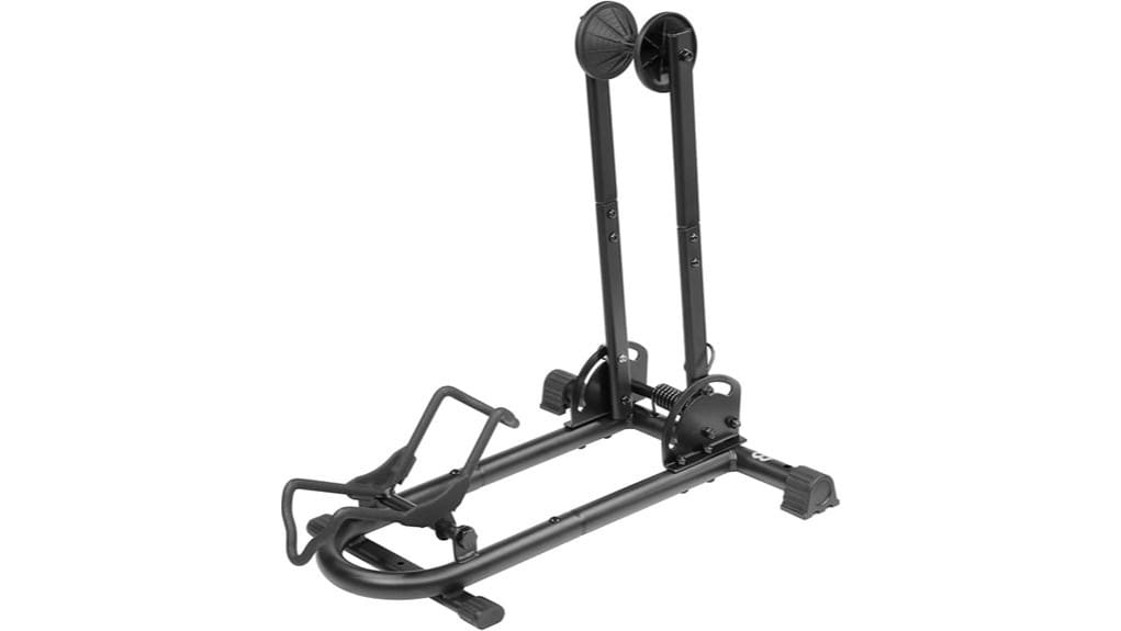 floor standing bicycle parking rack