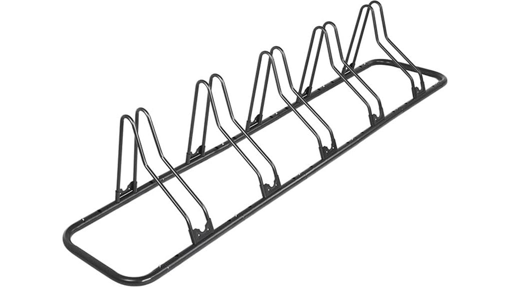 floor standing bike rack