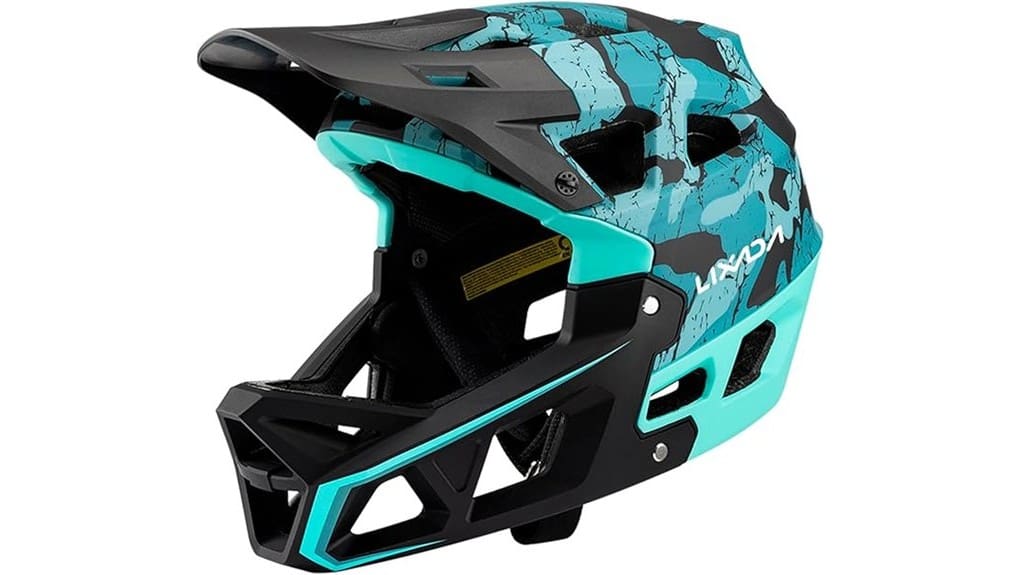 full face mountain biking helmet