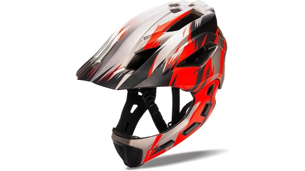 full face toddler bike helmet