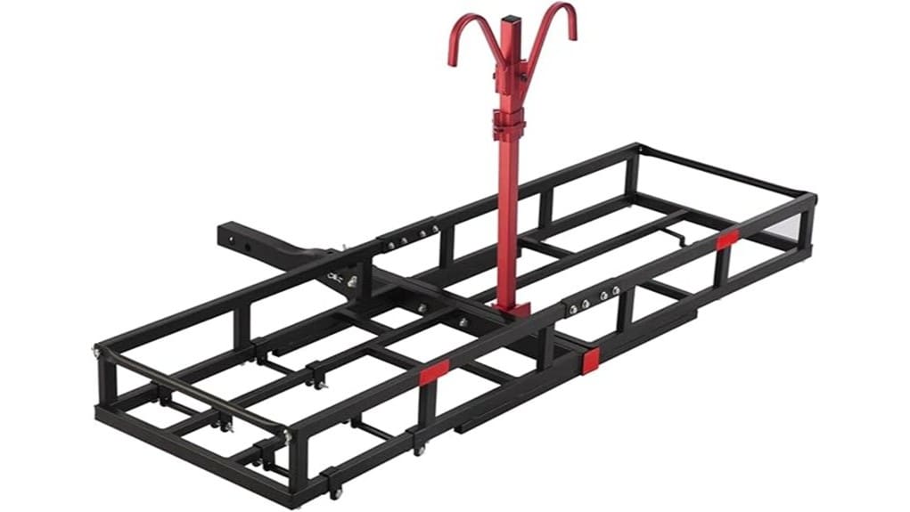 heavy duty hitch e bike rack