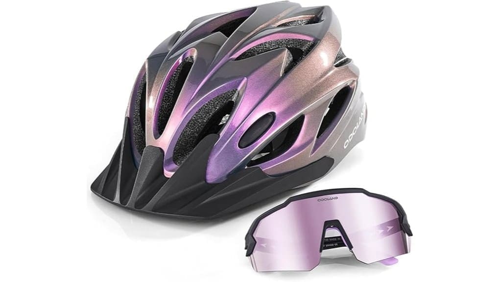 helmet and sunglasses combo