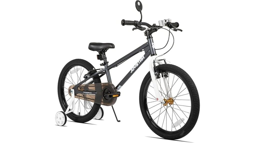 kid friendly steel framed bike