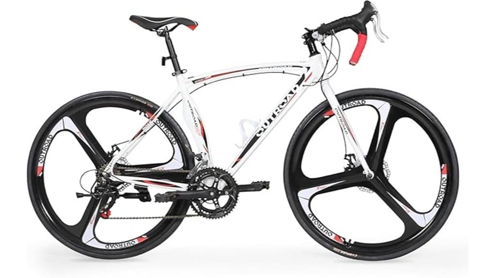 lightweight 700c aluminum roadbike