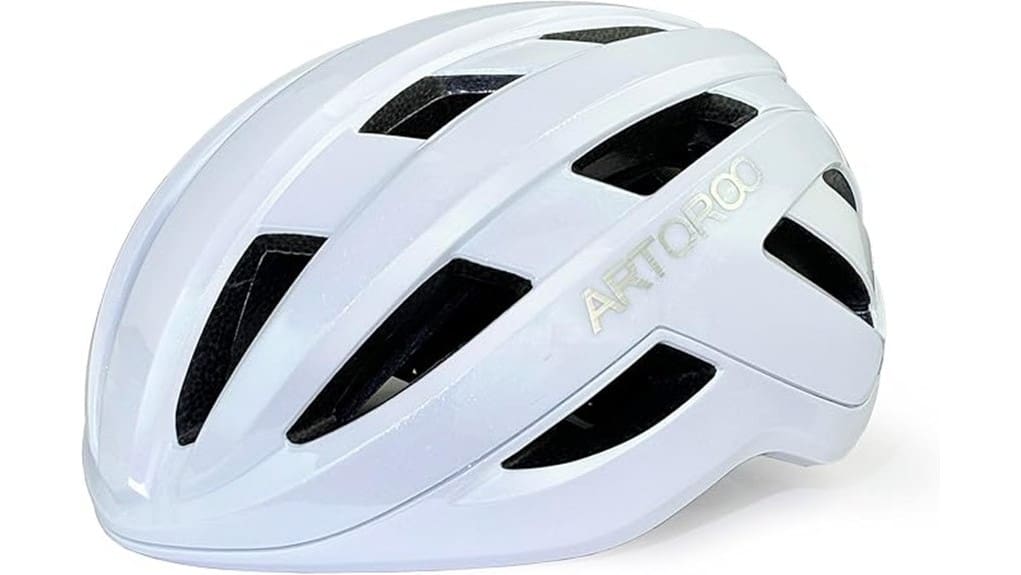 lightweight aerodynamic commuter helmet