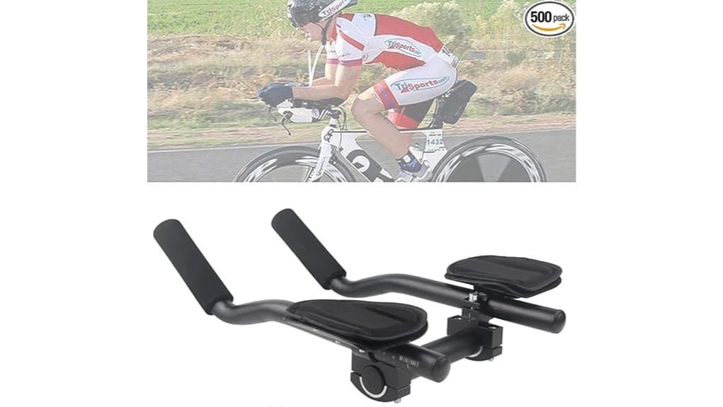 lightweight aluminum clip on aerobar
