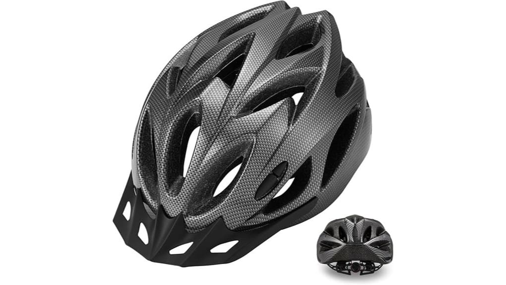 lightweight zacro adult bike helmet