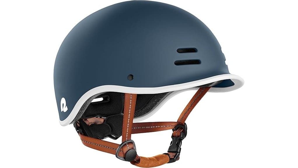 retro inspired commuter helmet design