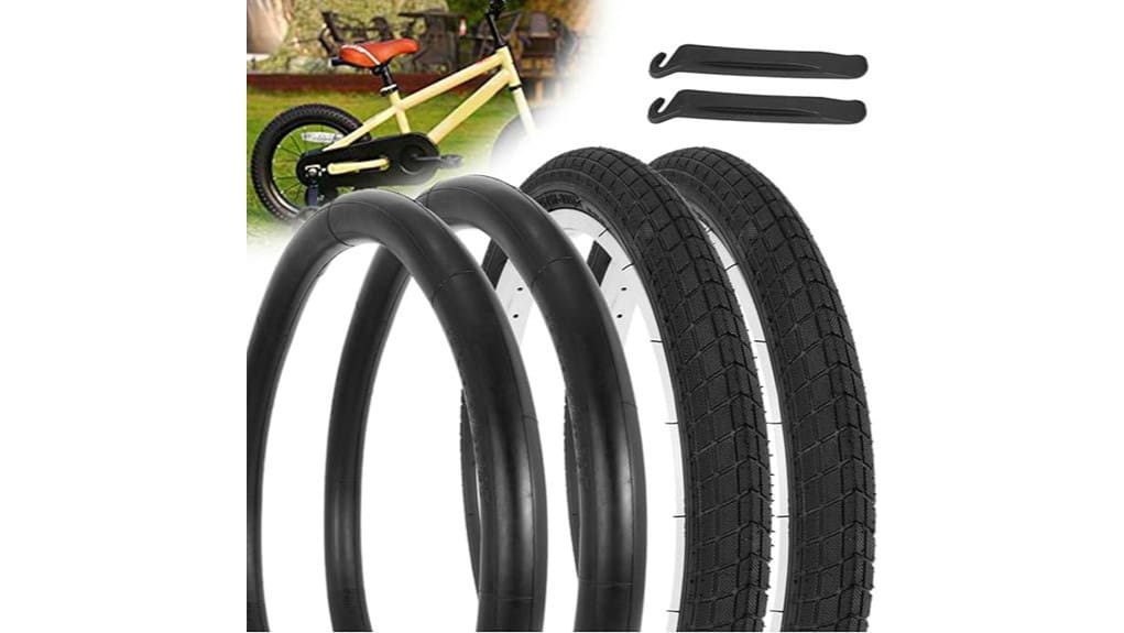 two 18x2 125 bike tires