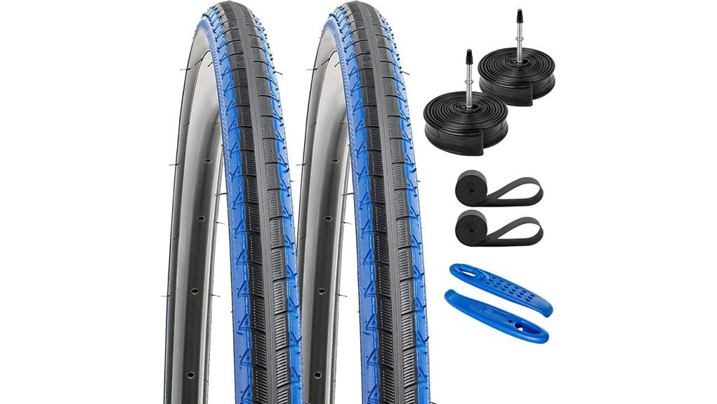 two 700c road tires