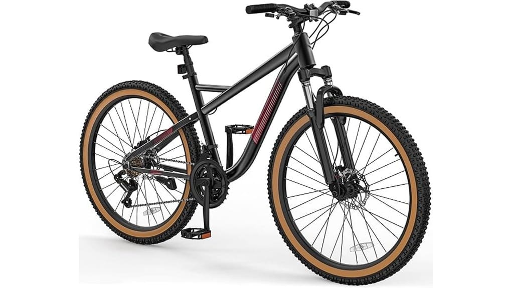 unisex 26 inch mountain bike