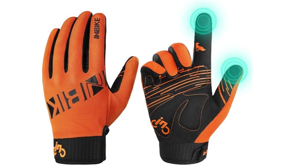 unisex padded breathable cycling gloves