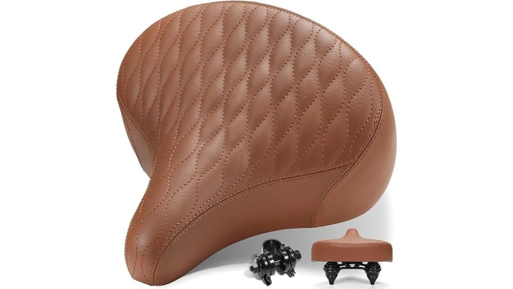 wide comfortable gender neutral saddle