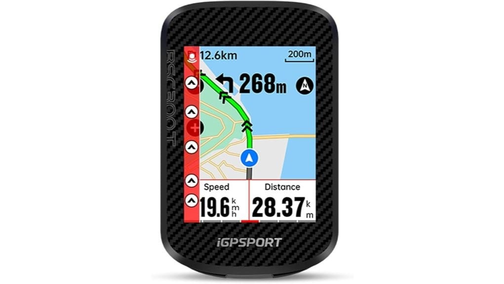 wireless gps bike computer