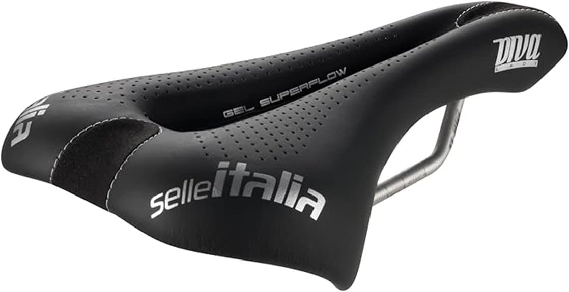 women s performance saddle with relief